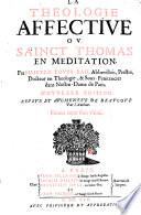 La Theologie affective