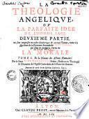 La théologie angélique ou l'idée du parfait docteur