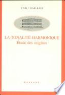 La tonalité harmonique