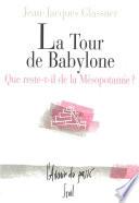 La Tour de Babylone. Que reste-t-il de la Mésopotamie?