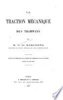 La traction mécanique des tramways
