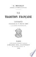 La tradition française