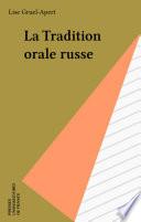 La Tradition orale russe