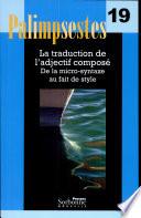 La traduction de l'adjectif composé