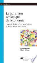 La transition écologique de l'économie