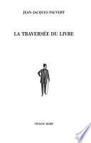 La traversée du livre