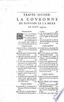 La triple couronne de la bien-heureuse Vierge Mere de Dieu