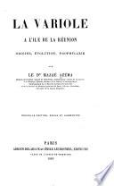 La variole a l'ile de la Réunion