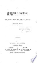 La véritable sagesse, ou: Les sept dons du Saint-Esprit
