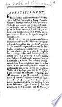 La Vérité Et L'Innocence Victorieuses De L'Erreur Et De La Calomnie
