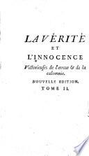 La vérité et l'innocence victorieuses de l'erreur et de la calomnie. Lettre a un ami sur la réalité du projet de Bourg-Fontaine. Tome 1. [-2]