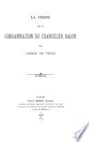 La vérité sur la condamnation du Chancelier Bacon