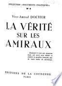 La vérité sur les amiraux