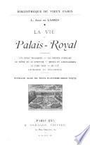 La vie au Palais-royal