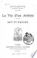 La vie d'un artiste