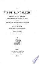 La vie de Saint Alexis