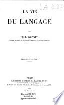 La vie du langage