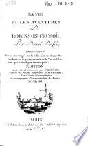 La vie et les aventures de Robinson Crusoë