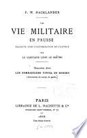 La vie militaire en Prusse