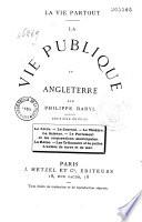 La vie publique en Angleterre