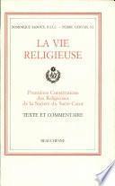 La vie religieuse