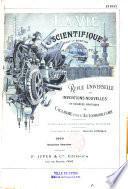 La vie scientifique