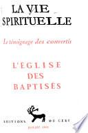 La Vie spirituelle