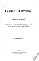La vierge Démétriade