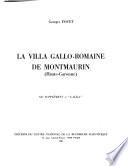 La villa gallo-romaine de Montmaurin (Haute-Garonne)