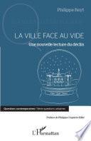 La ville face au vide