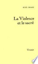 La Violence et le Sacré