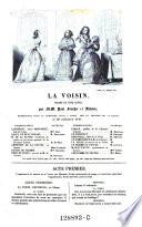 La Voisin ; drame en cinq actes