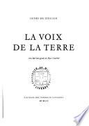 La voix de la terre