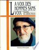 La Voix des hommes sans voix