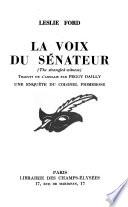 La voix du sénateur