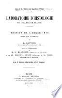 Laboratoire d'histologie du Collége de France