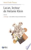 Lacan, lecteur de Melanie Klein