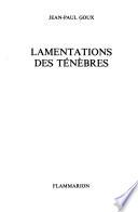 Lamentations des ténèbres