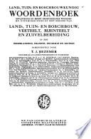 Land-, tuin- en boschbouwkundig woordenboek