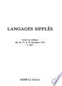 Langages sifflés
