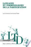 Languages et terminologies de la participation