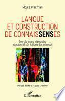 Langue et construction de connaissenses