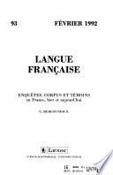 Langue française