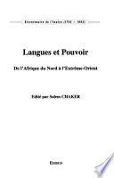 Langues et pouvoir