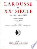 Larousse du XXe siècle