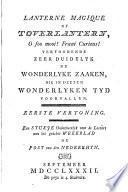 Laterne magique of toverlantaern,