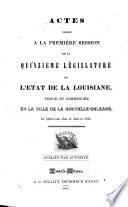 Laws for the Government of the District of Louisiana Passed by the Governor and Judges of the Indiana Territory