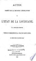 Laws for the Government of the District of Louisiana Passed by the Governor and Judges of the Indiana Territory