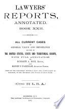 Lawyers' Reports Annotated