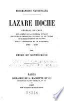 Lazare Hoche, général en chef des armées de la Moselle